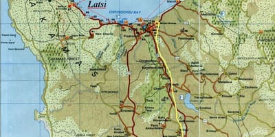Карта лачы Кіпр