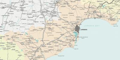 Карта ларнакі Кіпр